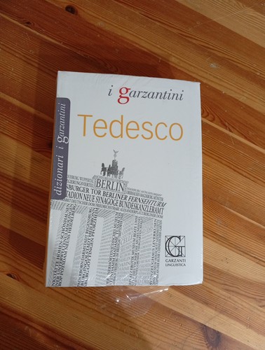 Dizionario tedesco garzanti - tedesco,