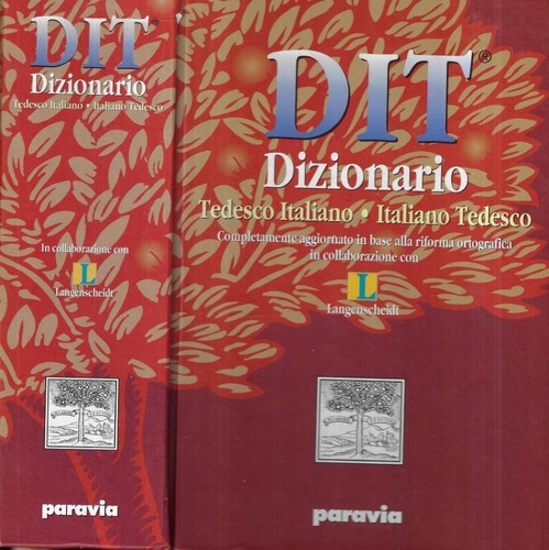 Dit dizionario tedesco - dit, dizionario.