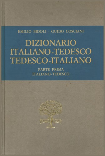Dizionario italiano tedesco - dizionario, italiano-tedesco
