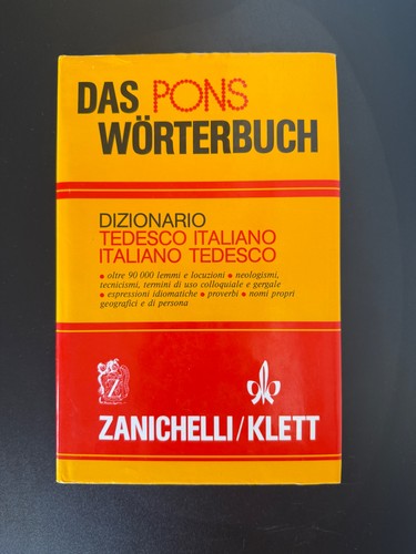 Dizionario tedesco italiano - tedesco,