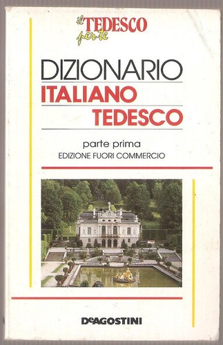 Dizionario italiano tedesco - dizionario,